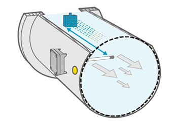 Feedthrough hole