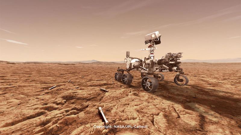 Mars Perseverance Rover, Copyright NASA/JPL-Caltech