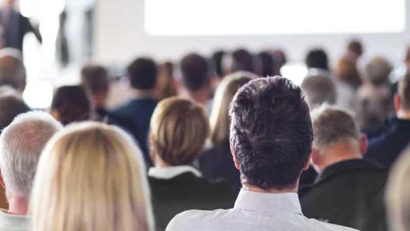 Audience at conference