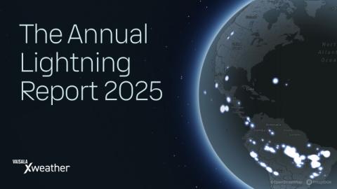 Annual lightning report banner image