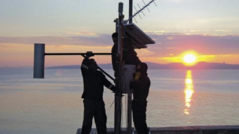 Vaisala Tsunami Detection Network in Chile