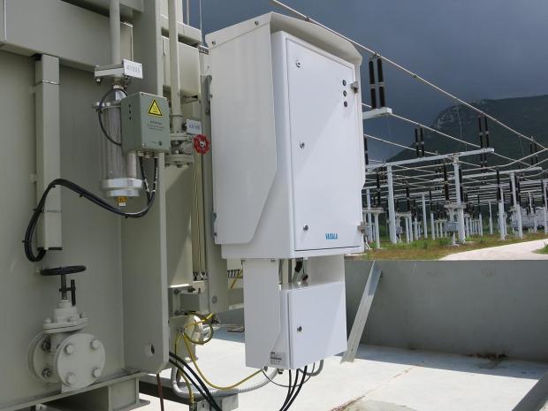 Vaisala’s Optimus™ DGA Monitor OPT100 for advanced dissolved gas analysis with total gas pressure method, detecting air leaks in transformers.