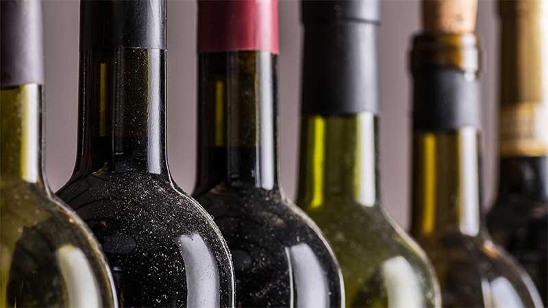 Wine bottles