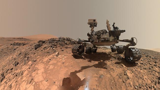 Mars Curiosity Rover - Copyright NASA JPL Caltech MSSS