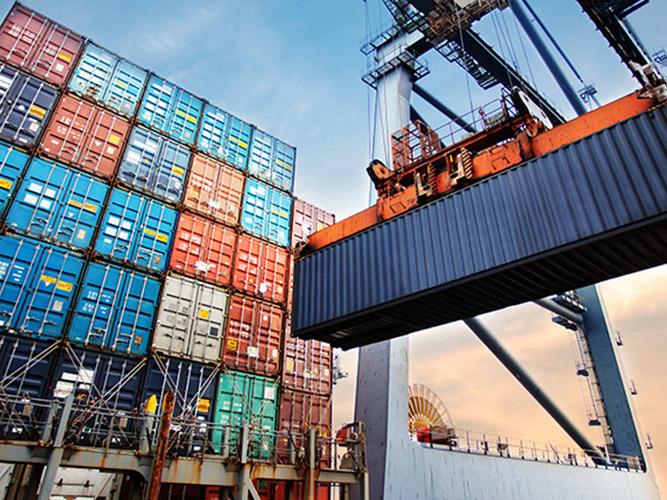 Port unloading operation